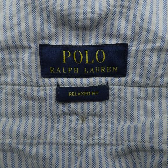 Polo Ralph Lauren Pants Mens 34x29 Beige Relaxed Fit‎ Chino Preppy Office Casual - Picture 3 of 13